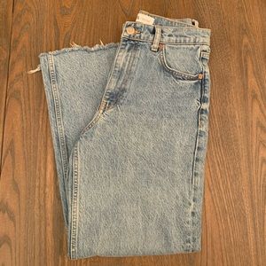 ZARA Wide Leg Straight Jean